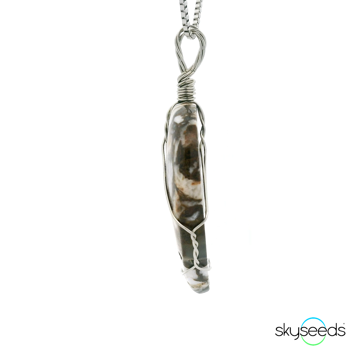 
                  
                    Wild Horse Jasper - Stainless Steel Pendant
                  
                