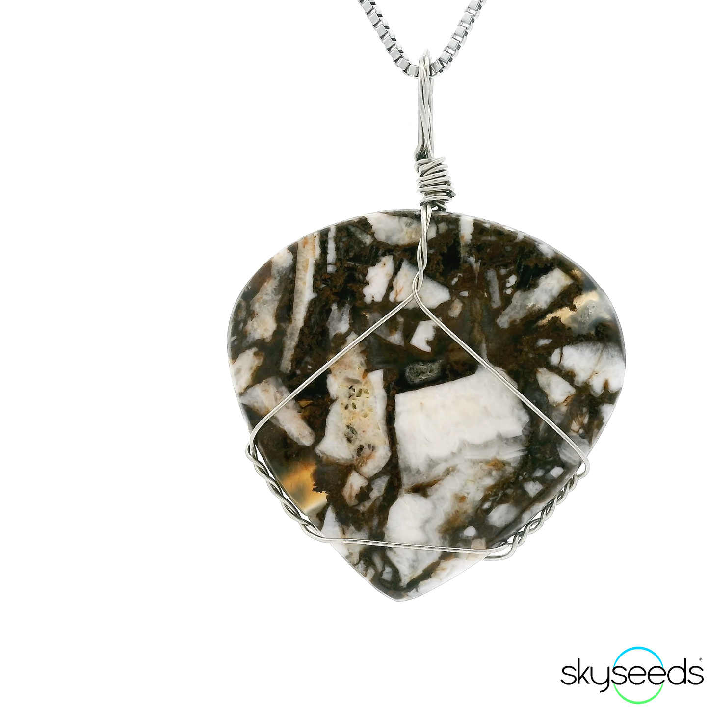 
                  
                    Wild Horse Jasper - Stainless Steel Pendant
                  
                