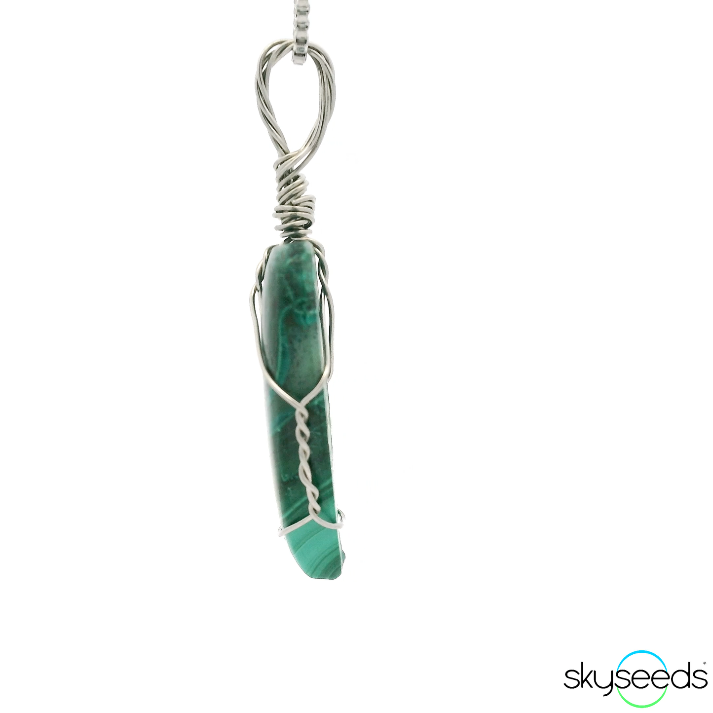 
                  
                    Malachite - Stainless Steel Pendant
                  
                