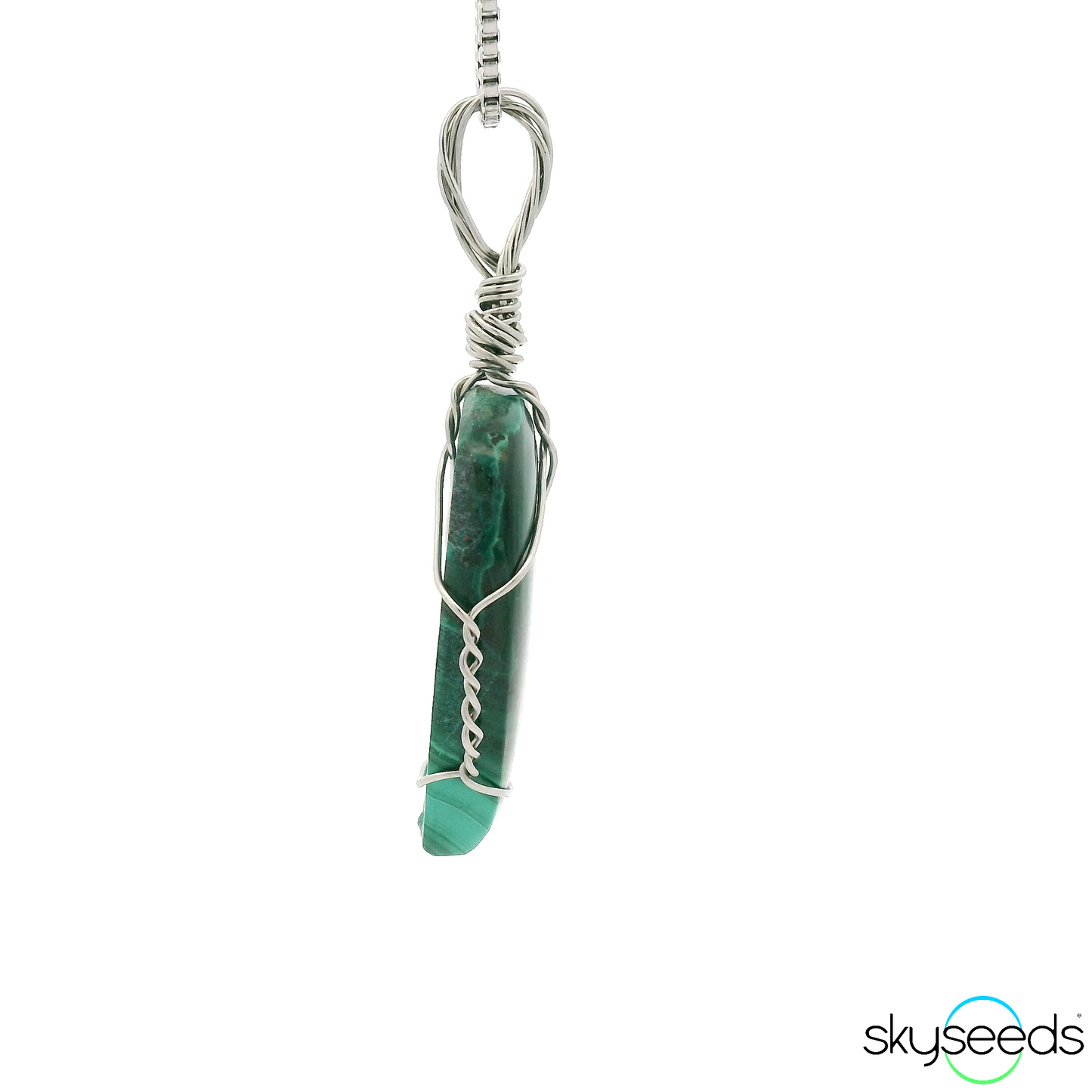 
                  
                    Malachite - Stainless Steel Pendant
                  
                