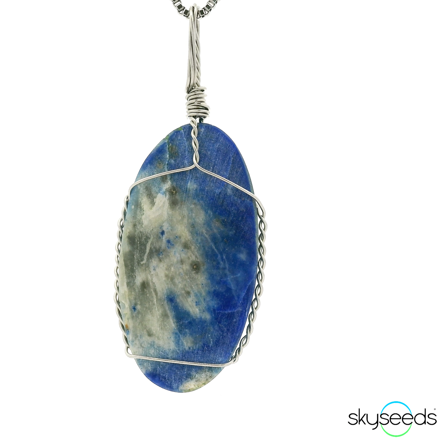 
                  
                    Lapis Lazuli - Stainless Steel Pendant
                  
                