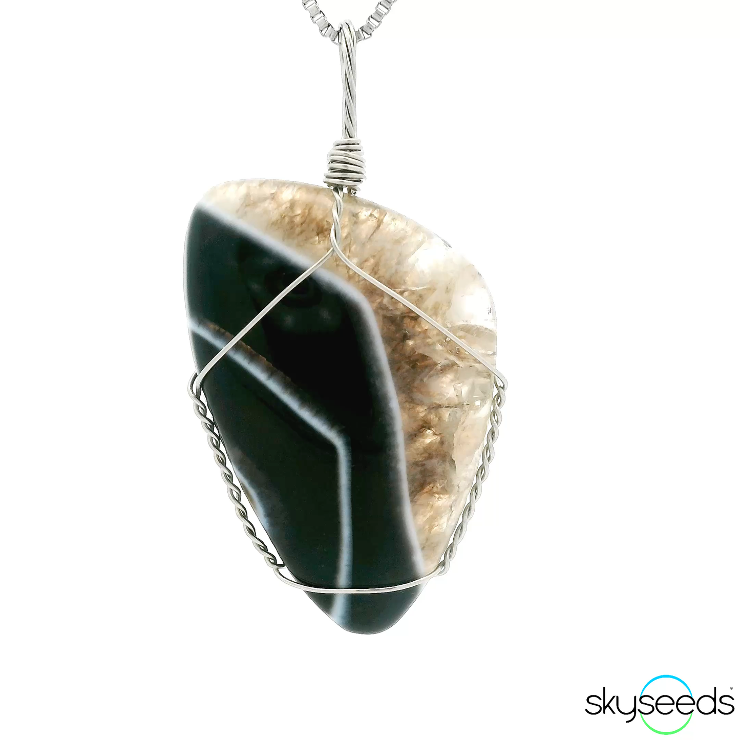
                  
                    Onyx - Stainless Steel Pendant
                  
                