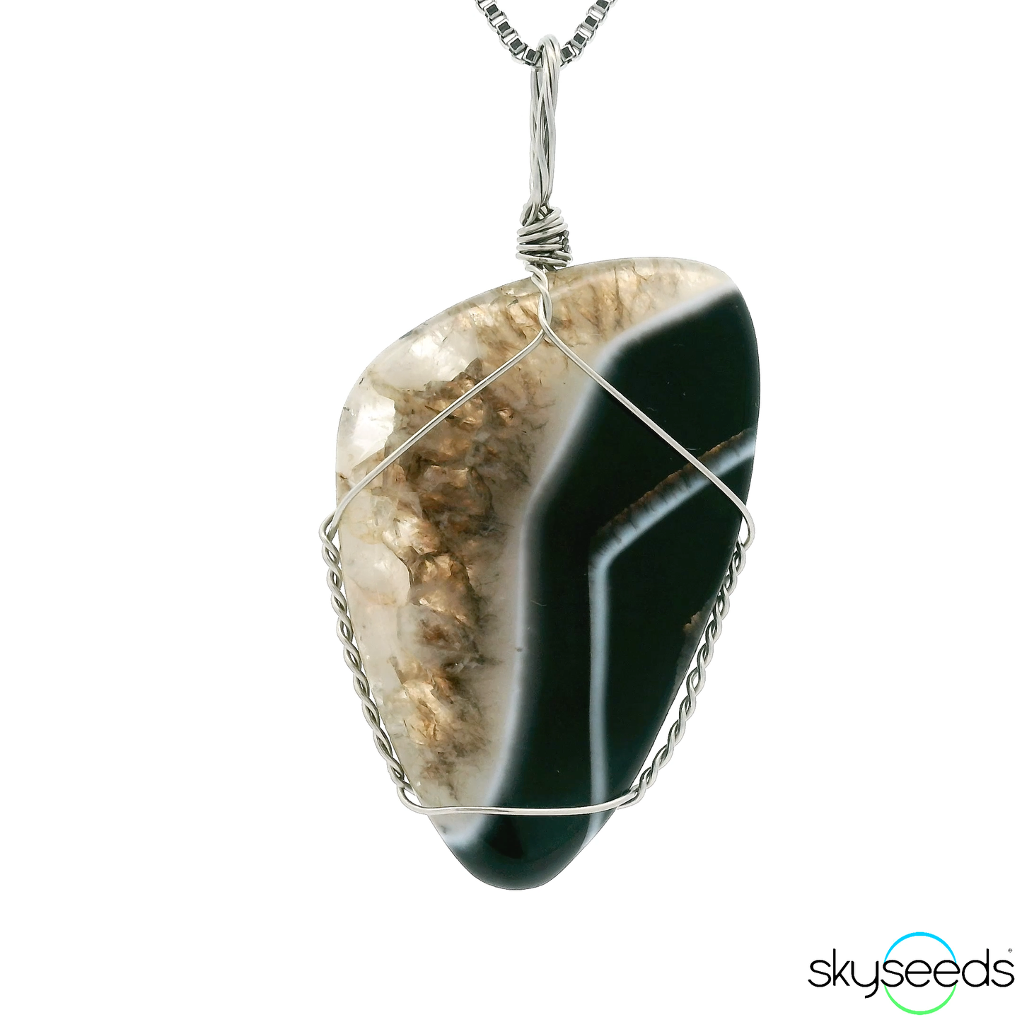 
                  
                    Onyx - Stainless Steel Pendant
                  
                