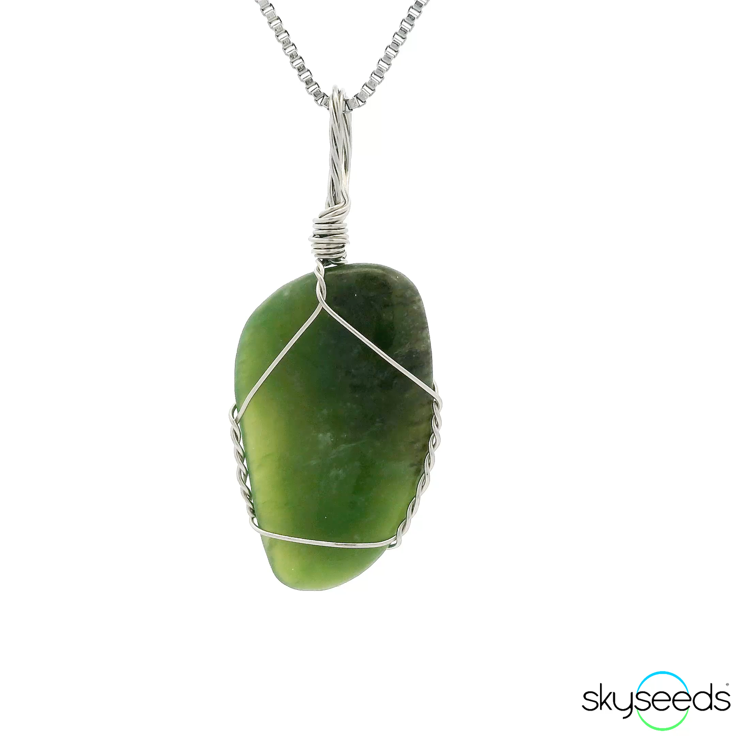 
                  
                    Jade - Stainless Steel Pendant
                  
                