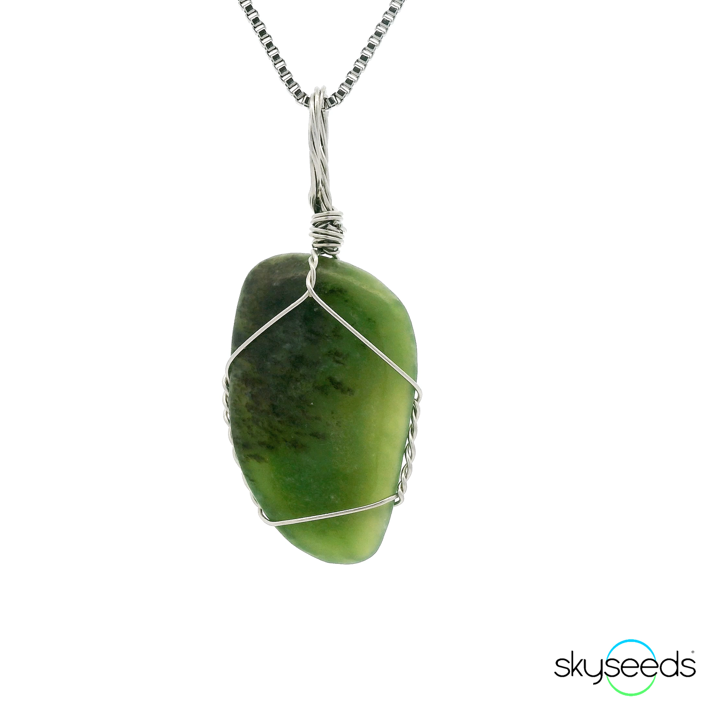 
                  
                    Jade - Stainless Steel Pendant
                  
                