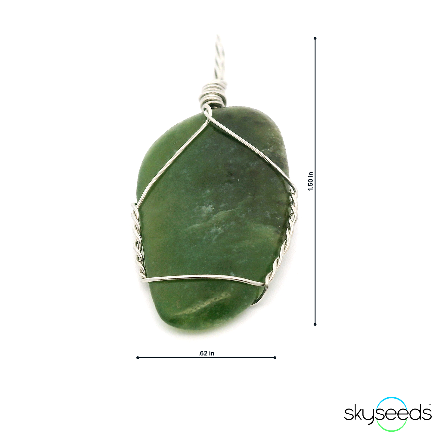 
                  
                    Jade - Stainless Steel Pendant
                  
                