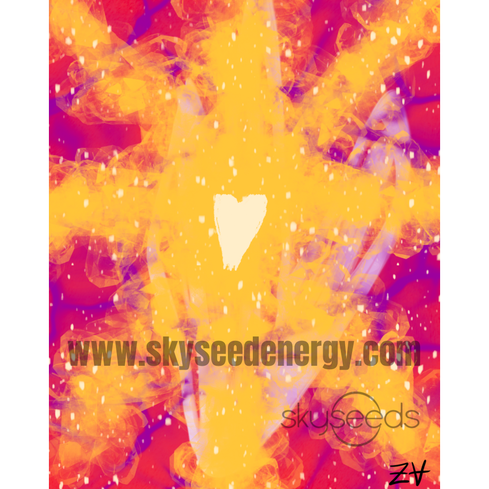 Heart Activation Energy Print