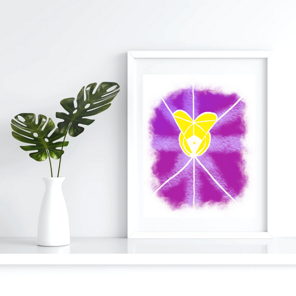
                  
                    "Dimension" Art Print
                  
                