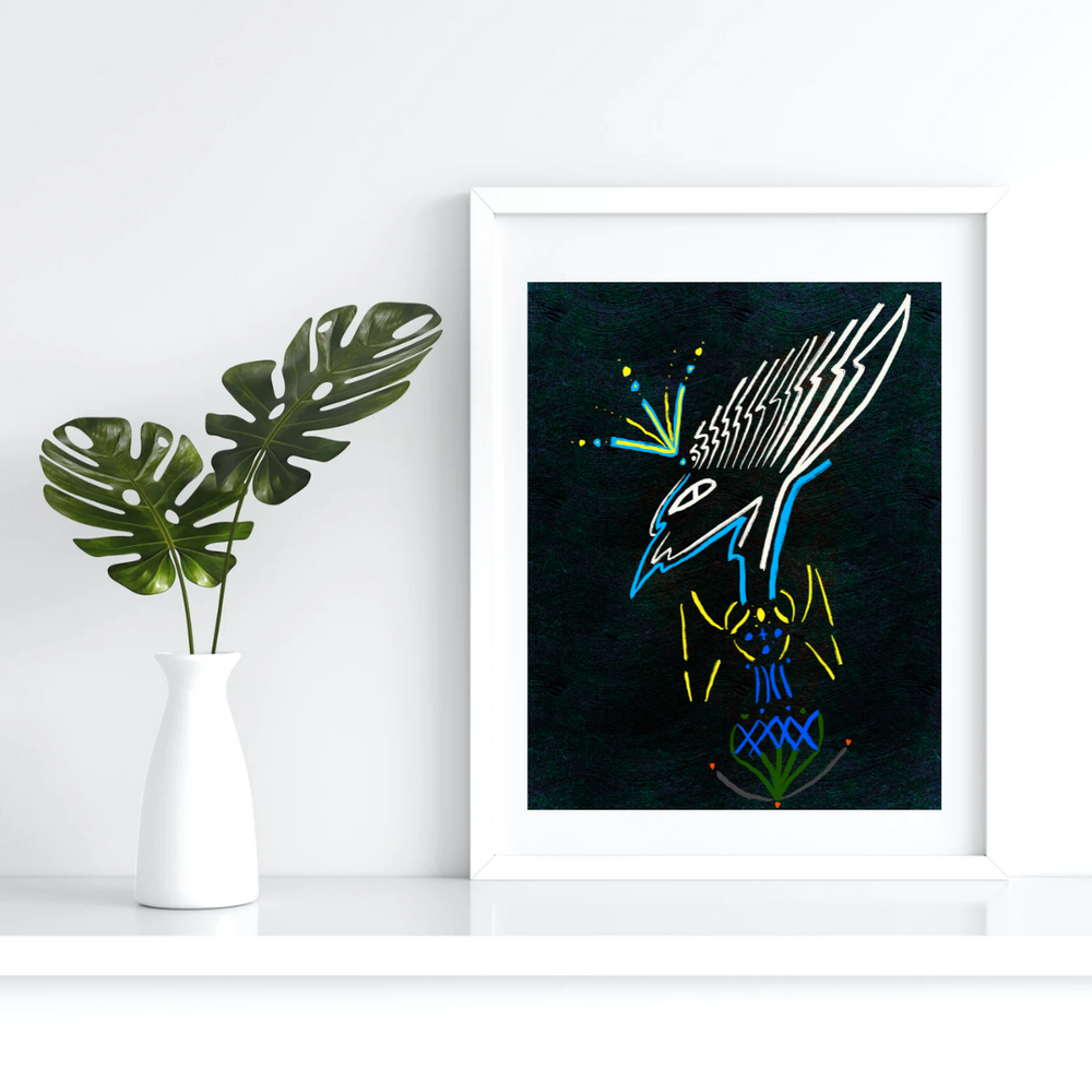 
                  
                    "Connection" Art Print
                  
                