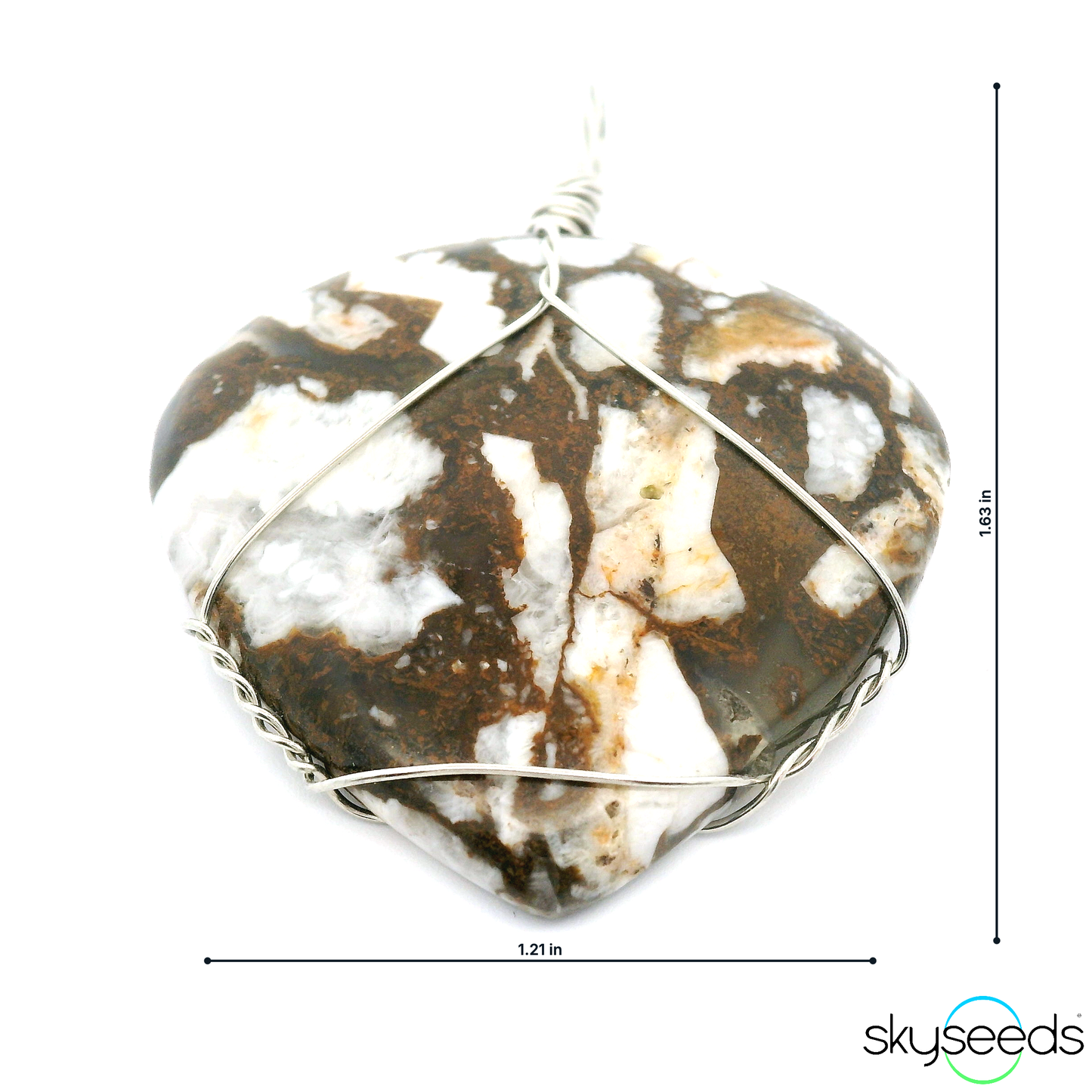 
                  
                    Wild Horse Jasper - Stainless Steel Pendant
                  
                