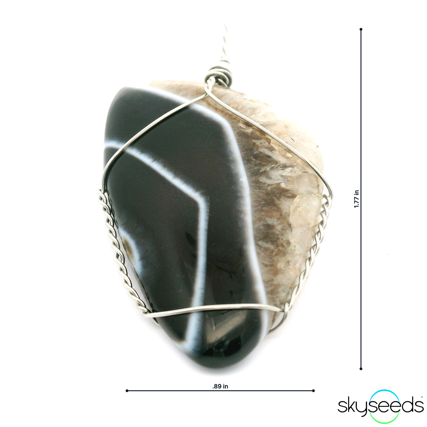 
                  
                    Onyx - Stainless Steel Pendant
                  
                