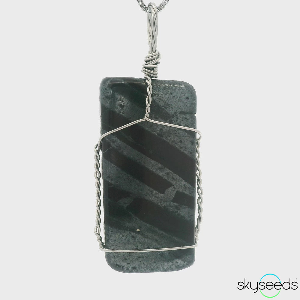
                  
                    Load and play video in Gallery viewer, Ancestralite - Stainless Steel Pendant
                  
                