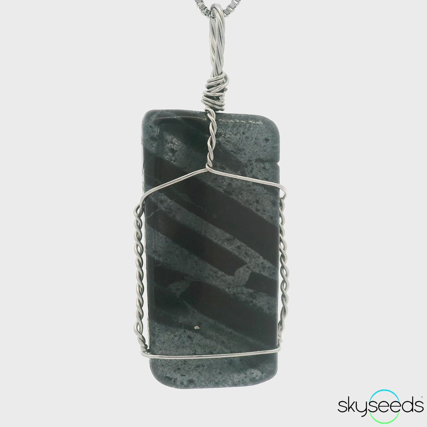 
                  
                    Load and play video in Gallery viewer, Ancestralite - Stainless Steel Pendant
                  
                