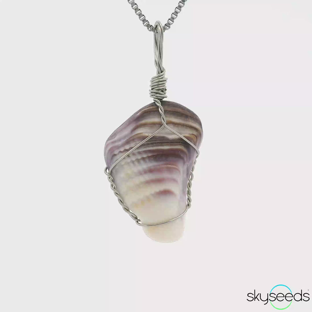 
                  
                    Load and play video in Gallery viewer, Wampum - Stainless Steel Pendant
                  
                