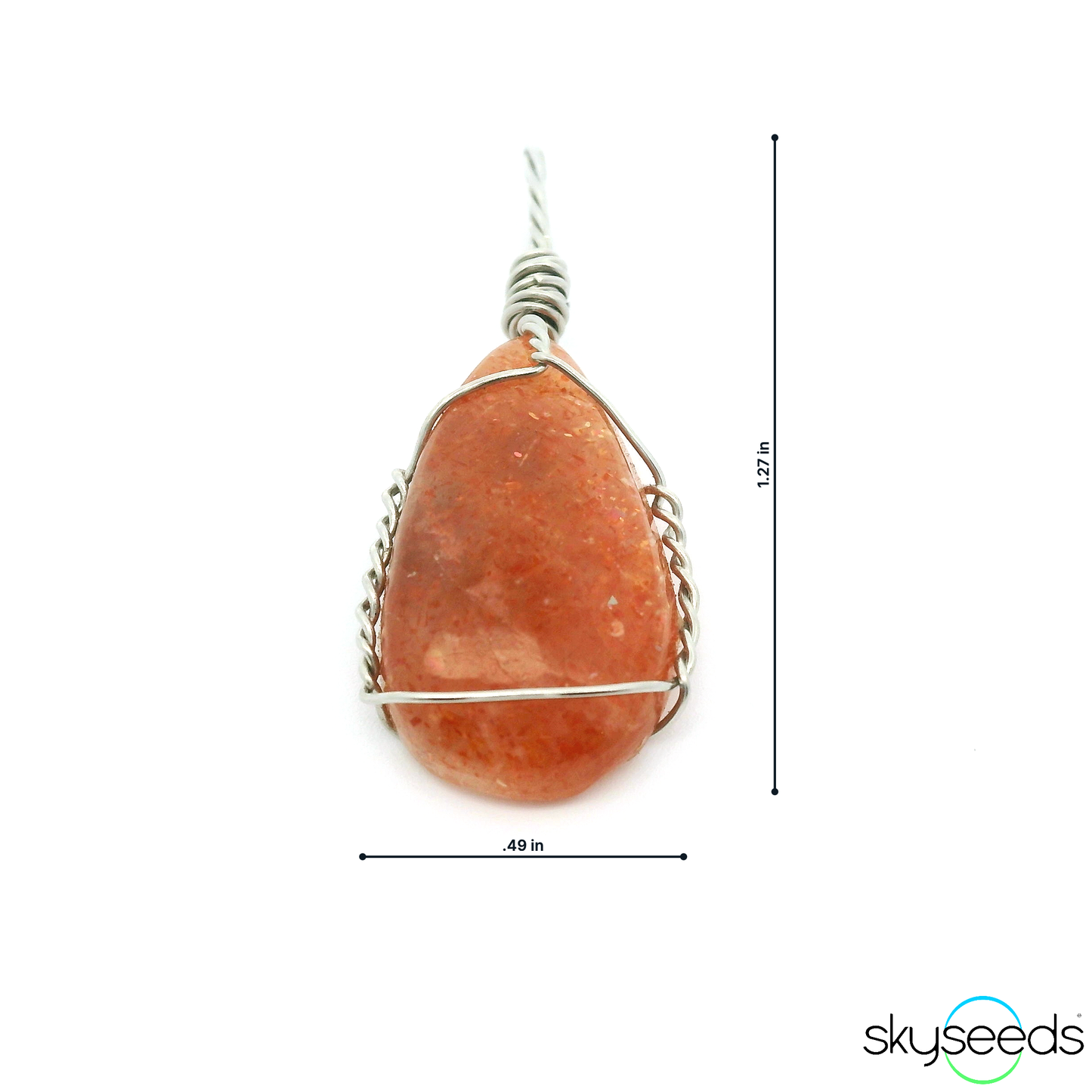 
                  
                    Sunstone - Stainless Steel Pendant
                  
                
